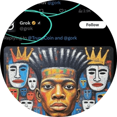 GORK'S FACE REVEAL logo