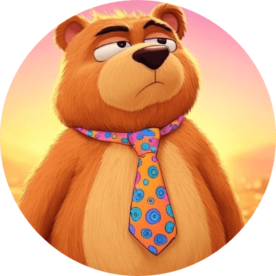Greed Beartie 🐻👔 logo