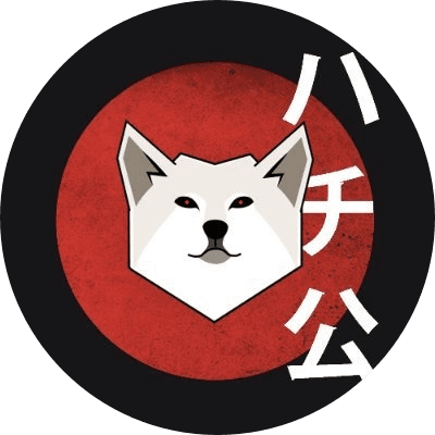 ハチ公 logo