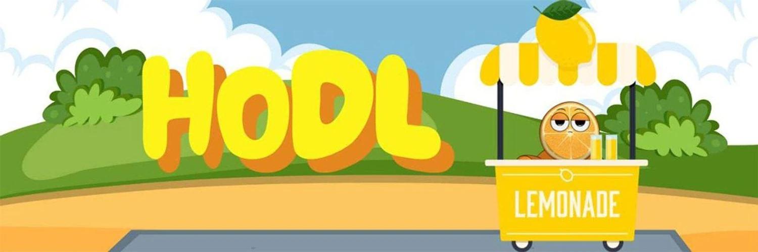 Half Orange Drinking Lemonade banner