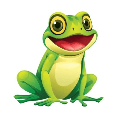 Hoppy the Frog logo