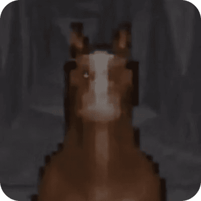 horse in an air vent logo