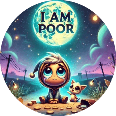 I AM POOR COIN logo