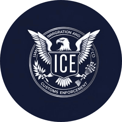 Immigration Customs Enforcement  logo