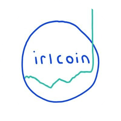 in real life coin logo