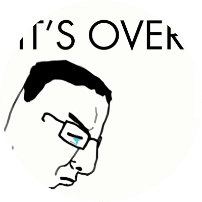 it's over logo