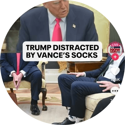 JD Vance's socks  logo
