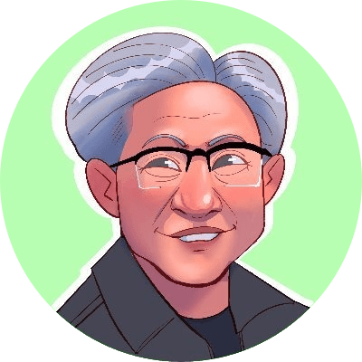  Jen-Hsun Huang logo