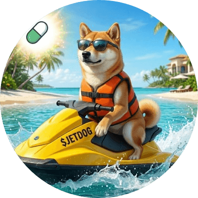 JETSKI DOG logo
