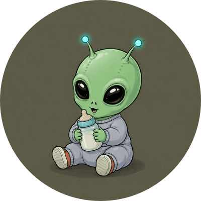 Just a Baby Alien logo