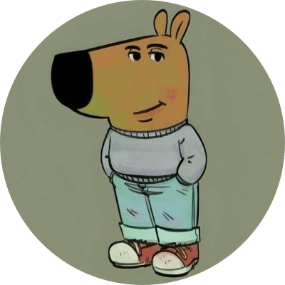 Just a chill guy logo
