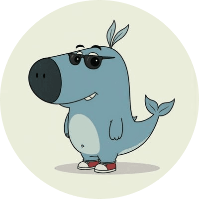 Just a deepseek guy logo