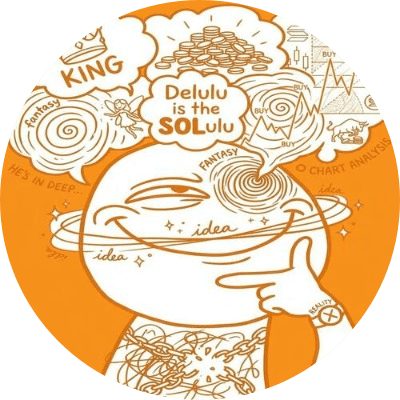 just delulucoin logo