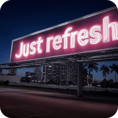 Just Refresh logo
