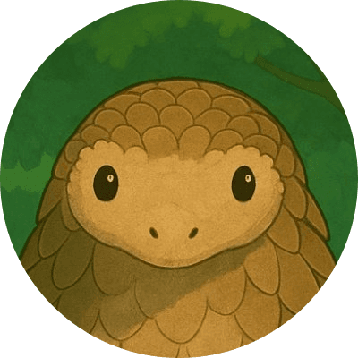 Kulu the Pangolin logo
