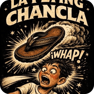 LA FLYING CHANCLA logo