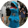 LA Riots Dinosaur