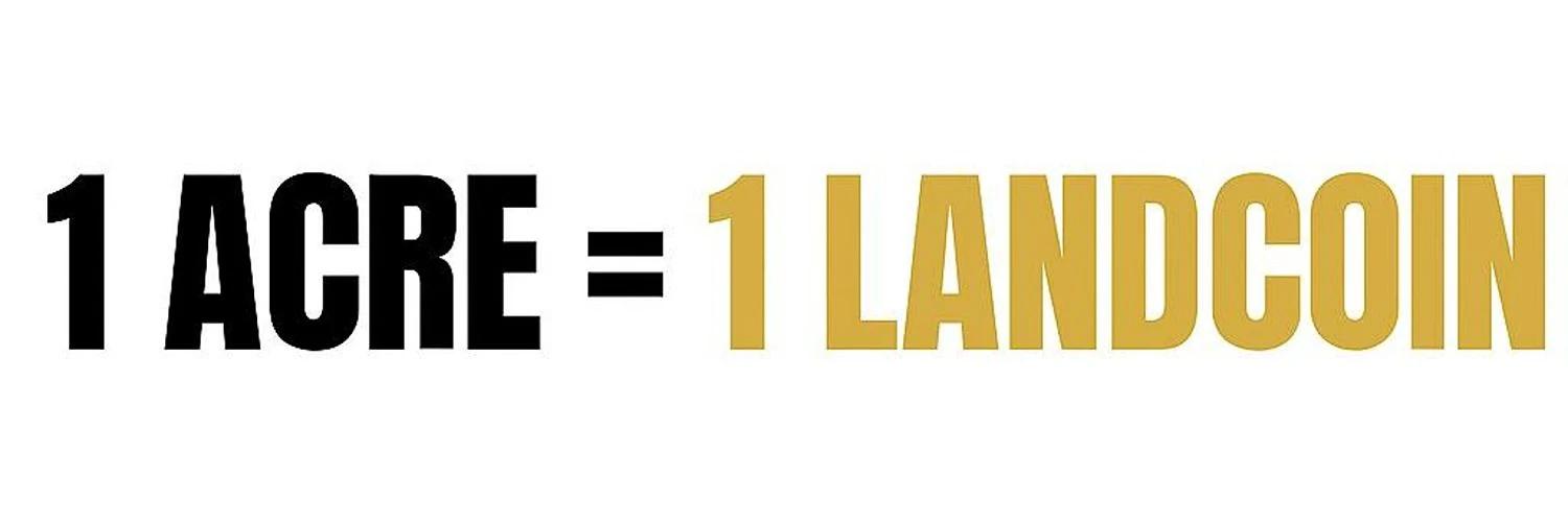 Landcoin banner
