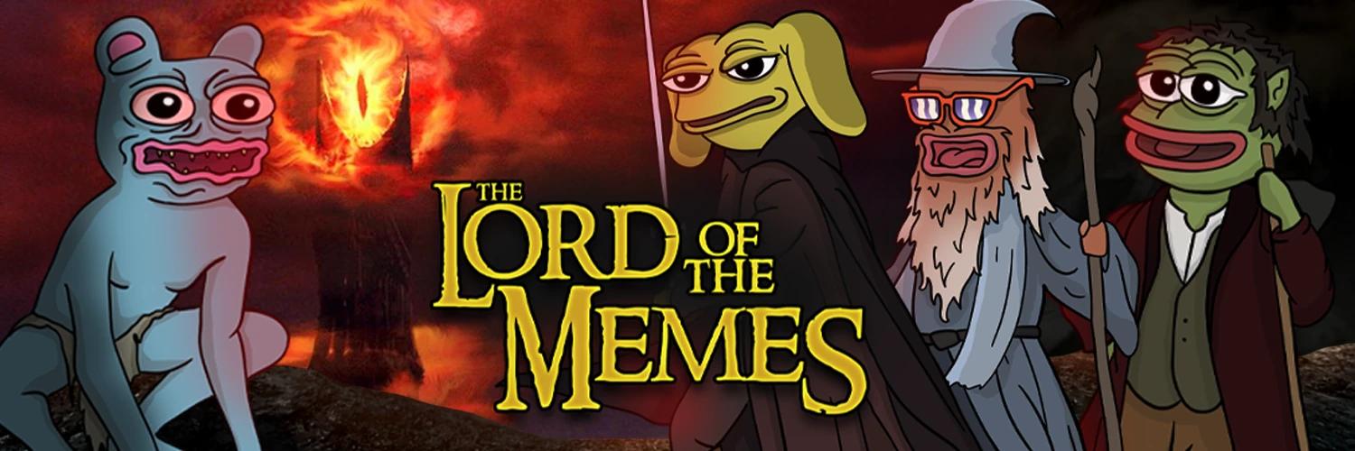 LORD OF THE MEMES banner