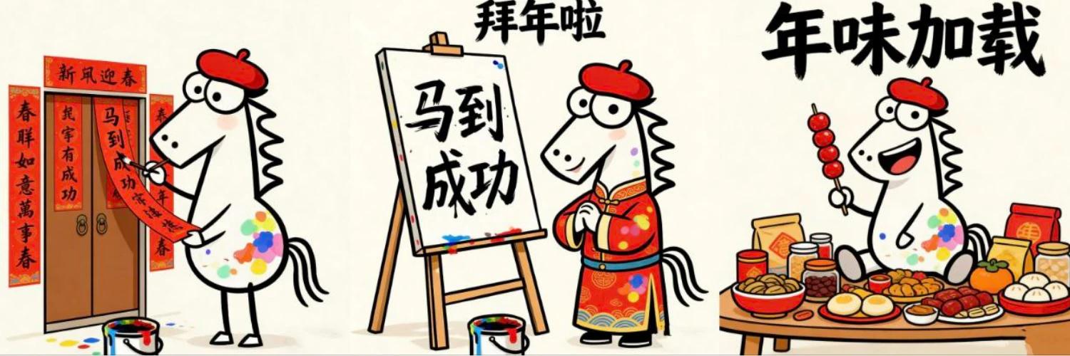 马到成功 banner