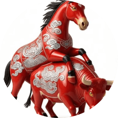 马上牛逼 logo