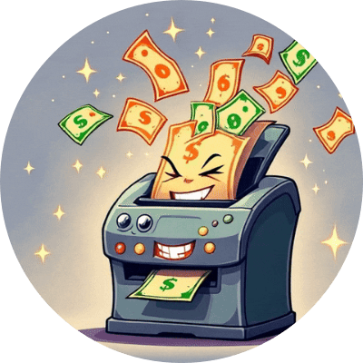 MAGIC MONEY PRINTER logo