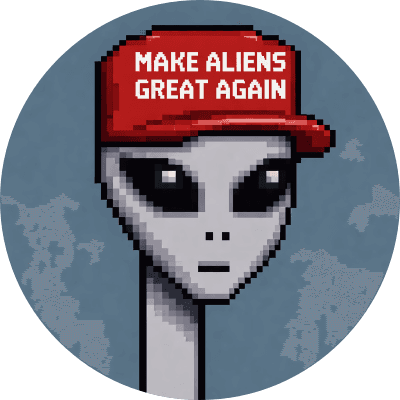 Make Aliens Great Again  logo