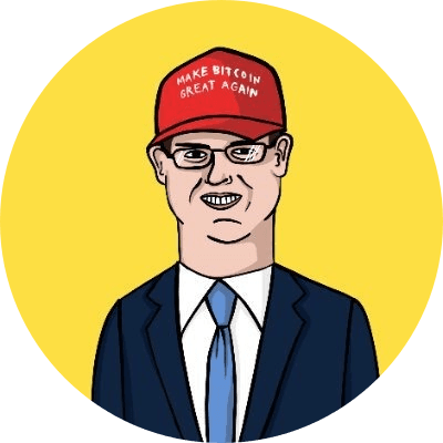 MAKE BITCOIN GREAT AGAIN logo