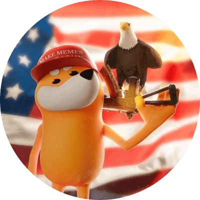 Make memes great again logo
