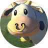 Mario Kart Cow