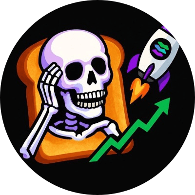 market's dead, send this bread logo