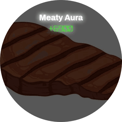 Meaty Aura logo