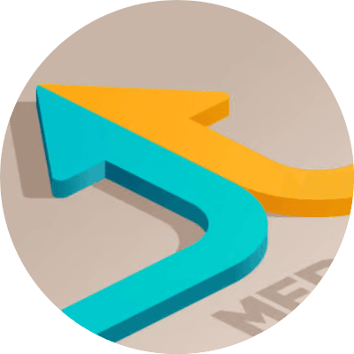 Merge into one coin logo