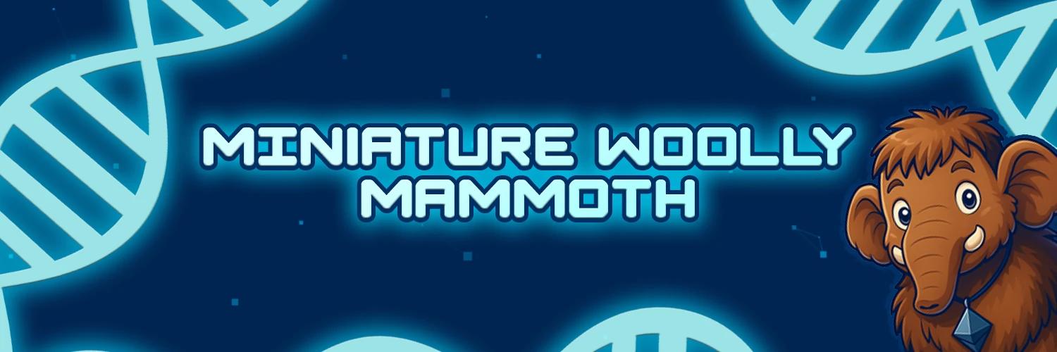 Miniature Woolly Mammoth banner