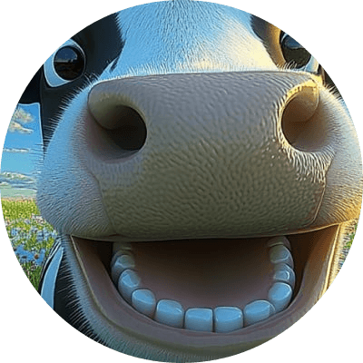 Mooooooooooooo coin logo