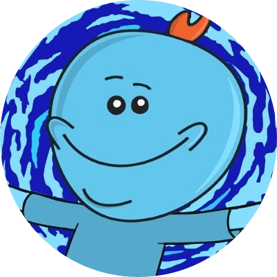 Mr Meeseeks logo