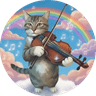 Musical cat