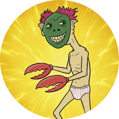 Naked Crab Man logo