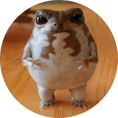 No1 tiktok frog (Omochi) logo
