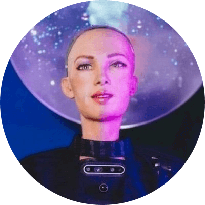 No1 tiktok Robot (SOPHIA) logo