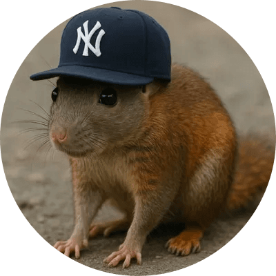 NYC Squirrel Rat logo
