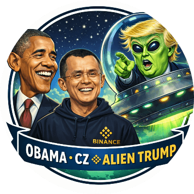 OBAMACZALIENTRUMP logo