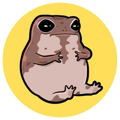 Omochi The Frog logo