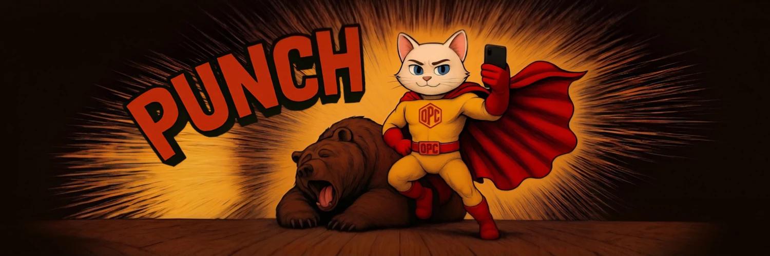 ONE PUNCH CAT banner