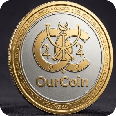 OurCoin logo