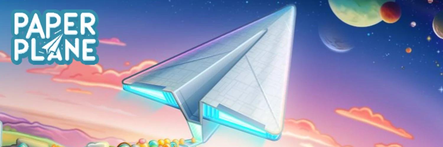 Paper Plane banner