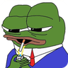 pepe wif cig