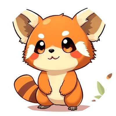 Picachu The Red Panda logo