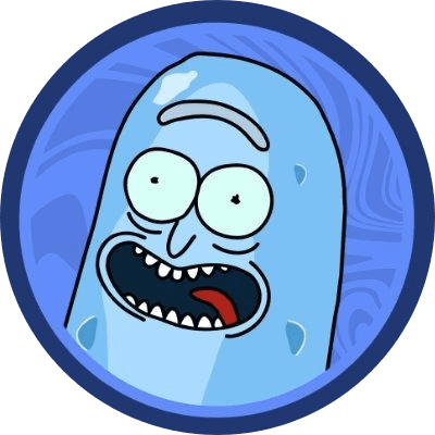 Pickle Rick logo