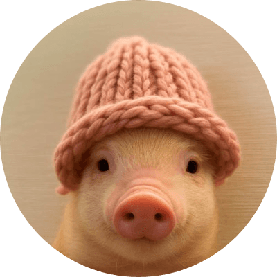 pig wif hat logo
